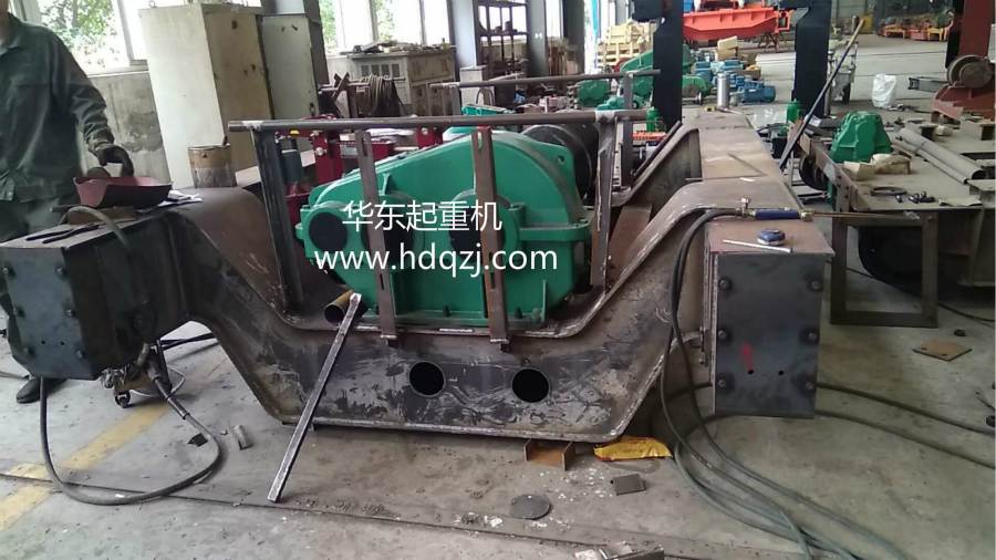 QD型10T-16.9M雙梁橋式起重機發(fā)貨