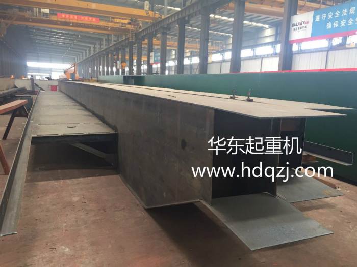 QD型10T-16.9M雙梁橋式起重機發(fā)貨